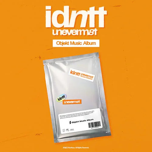 idntt 1st Mini Album - unevermet (Objekt Music Album ver.)