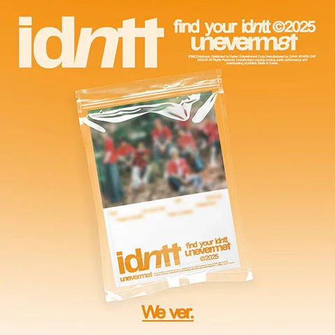[EXCLUSIVE POB] idntt 1st Mini Album - unevermet