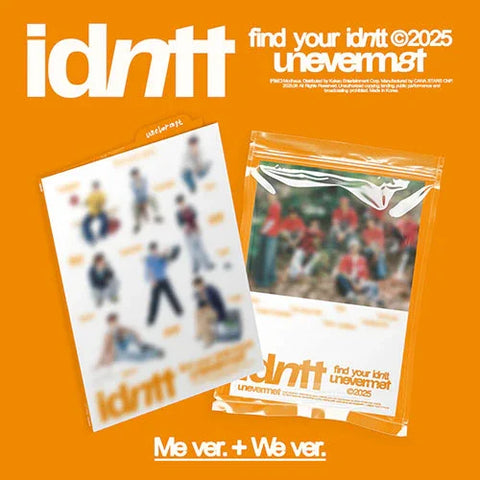 [EXCLUSIVE POB] idntt 1st Mini Album - unevermet
