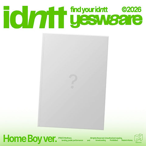 [EXCLUSIVE POB] idntt Mini Album - yesweare