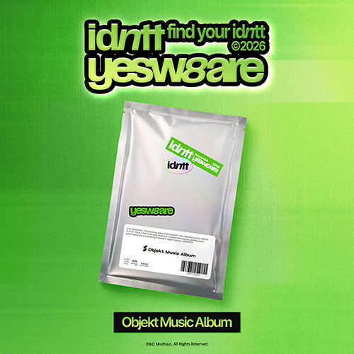 [EXCLUSIVE POB] idntt Mini Album - yesweare (Objekt Music Album ver.)