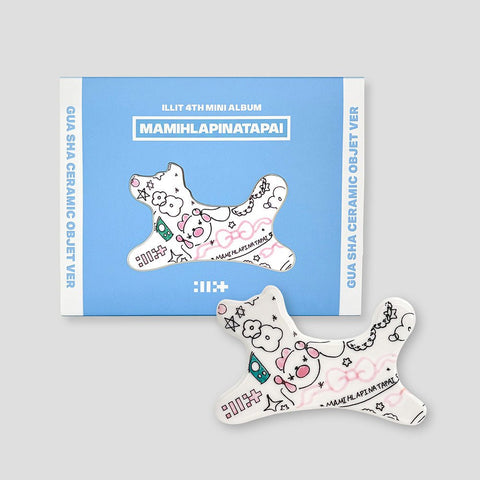 ILLIT 4th Mini Album - MAMIHLAPINATAPAI (Gua Sha Ceramic Objet ver.) - KPOP ONLINE STORE USA
