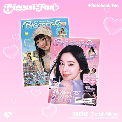 IRENE (RED VELVET) 1st Album - Biggest Fan (Photobook Ver.) - KPOP ONLINE STORE USA