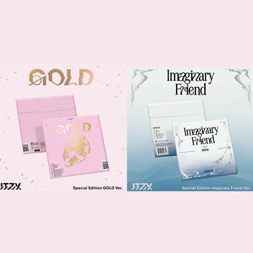 ITZY 2nd Album - GOLD Special Edition (Gold Ver. /Imaginary Friend Ver.) - KPOP ONLINE STORE USA