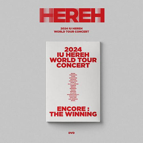 IU 2024 Concert - 'HEREH' WORLD TOUR CONCERT DVD - KPOP ONLINE STORE USA