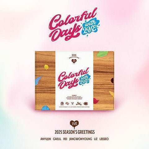 IVE - 2025 Season's Greetings [Colorful Days with IVE] - KPOP ONLINE STORE USA