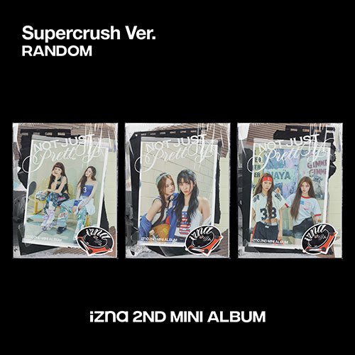 izna 2nd Mini Album - Not Just Pretty (Supercrush Ver.) - KPOP ONLINE STORE USA