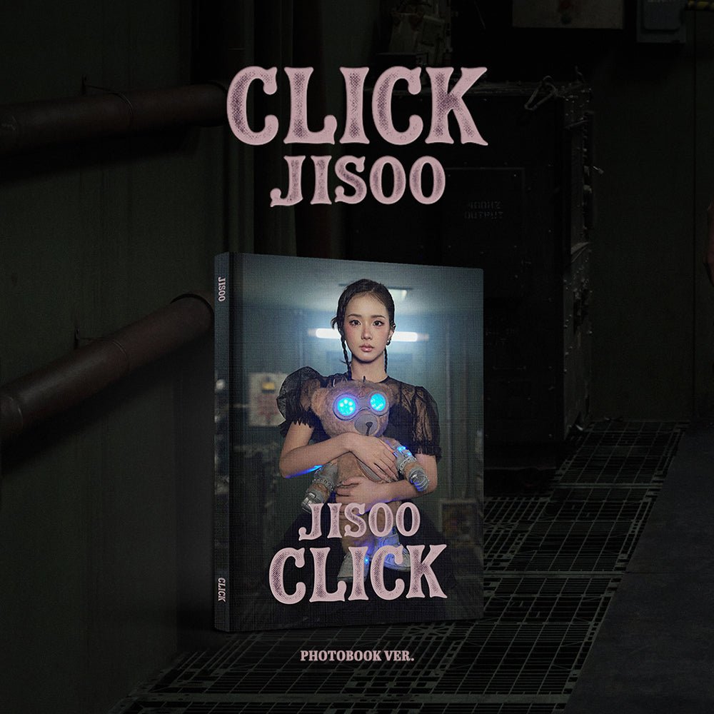 Jisoo 2nd Single Album - CLICK (PHOTOBOOK VER.) - KPOP ONLINE STORE USA