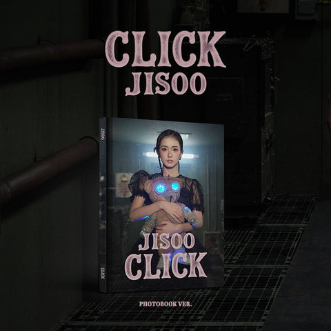 Jisoo 2nd Single Album - CLICK (PHOTOBOOK VER.) - KPOP ONLINE STORE USA