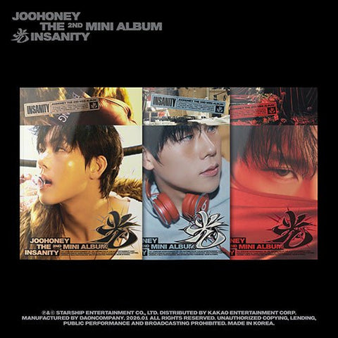 Joohoney (Monsta X) 2nd Mini Album - 光 (INSANITY) - KPOP ONLINE STORE USA