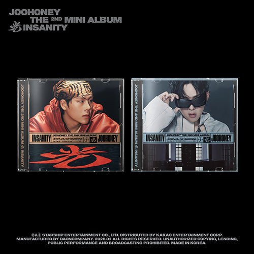 Joohoney (Monsta X) 2nd Mini Album - 光 (INSANITY) (JEWEL VER.) - KPOP ONLINE STORE USA