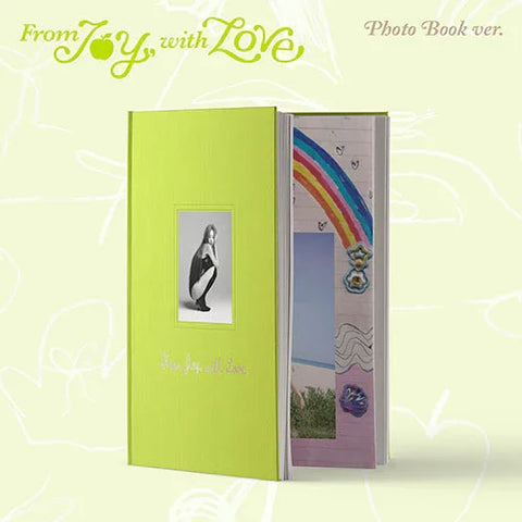JOY (Red Velvet) 1st Mini Album - From JOY, with Love (Photo Book Ver.)  + Applemusic Photocard