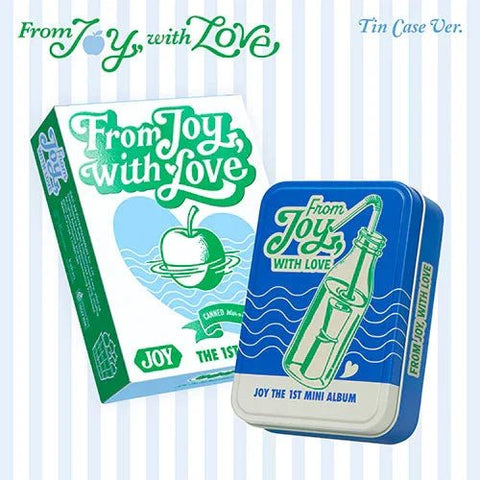 JOY (Red Velvet) 1st Mini Album - From JOY, with Love (Tin Case Ver./Smart Album) - KPOP ONLINE STORE USA