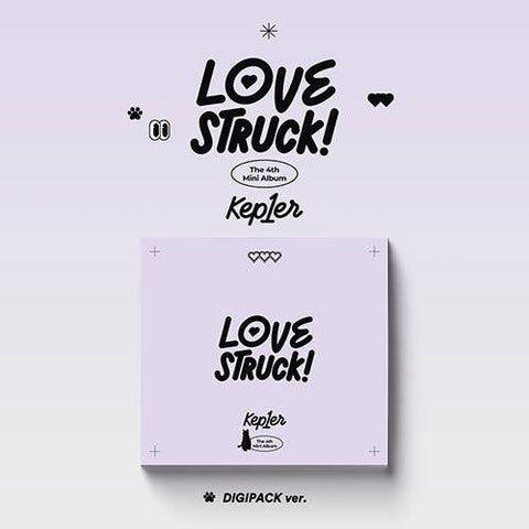 Kep1er 4th Mini Album - LOVESTRUCK! (Digipack Ver.) - KPOP ONLINE STORE USA