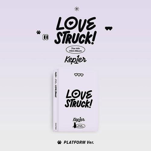 Kep1er 4th Mini Album - LOVESTRUCK! (Platform Ver.) - KPOP ONLINE STORE USA