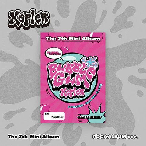 Kep1er 7th Mini Album - BUBBLE GUM (POCAALBUM ver.) - KPOP ONLINE STORE USA