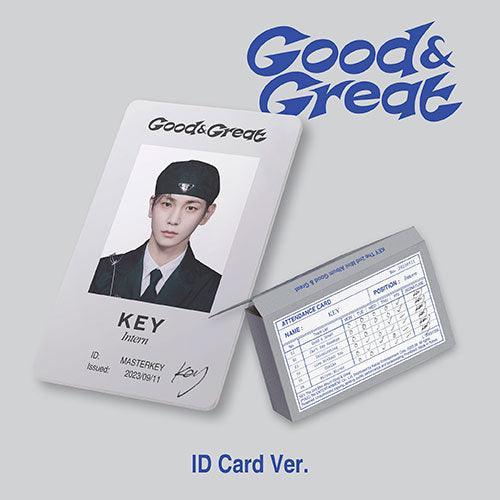 KEY 2nd Mini Album - Good & Great (ID Card Ver.) - KPOP ONLINE STORE USA