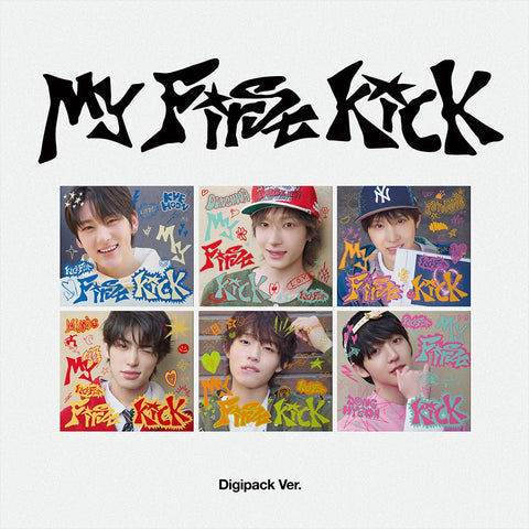 KickFlip 4th Mini Album - My First Kick (Digipack Ver.) - KPOP ONLINE STORE USA