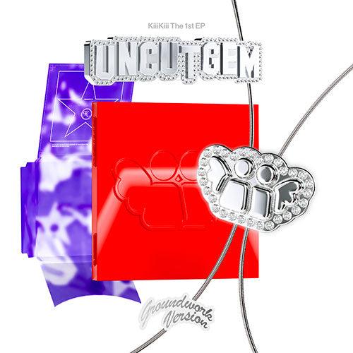 KiiiKiii The 1st EP - UNCUT GEM (GROUNDWORK ver.LIMITED) - KPOP ONLINE STORE USA
