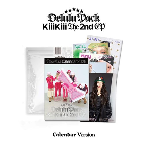 KiiiKiii The 2nd EP - Delulu Pack - KPOP ONLINE STORE USA