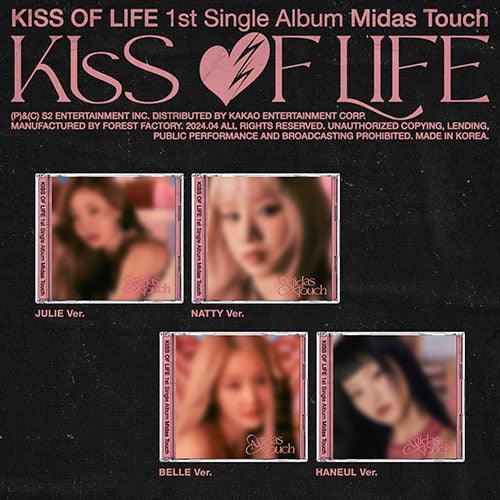 KISS OF LIFE 1st Single Album - Midas Touch (Jewel Ver.) - KPOP ONLINE STORE USA