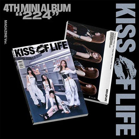 KISS OF LIFE 4th Mini Album - 224 (Magazine Ver.) - KPOP ONLINE STORE USA