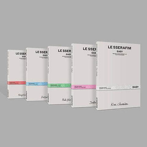 LE SSERAFIM 3rd Mini Album - EASY (Compact Ver.) - KPOP ONLINE STORE USA