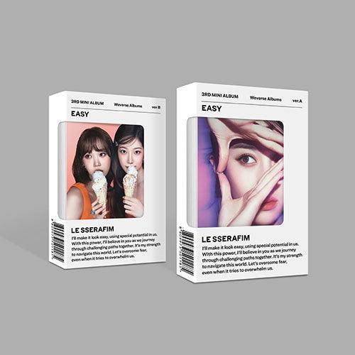 LE SSERAFIM 3rd Mini Album - EASY (Weverse Album Ver.) - KPOP ONLINE STORE USA