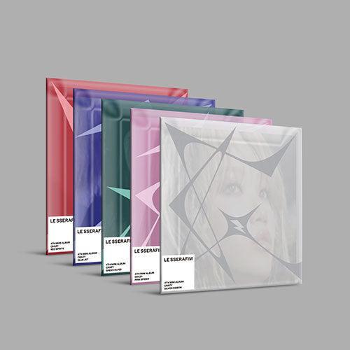 LE SSERAFIM 4th Mini Album - CRAZY (COMPACT ver.) - KPOP ONLINE STORE USA