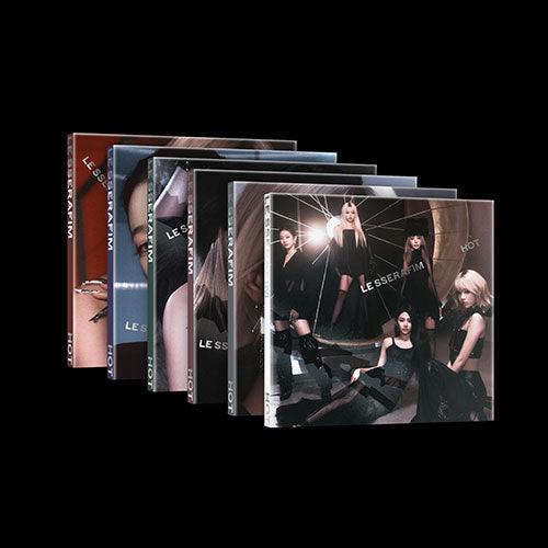 LE SSERAFIM 5th Mini Album - HOT (COMPACT ver.) - KPOP ONLINE STORE USA