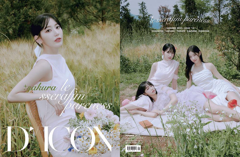 LE SSERAFIM - DICON N°14 - LE SSERAFI'M PURENESS (A type) - KPOP ONLINE STORE USA