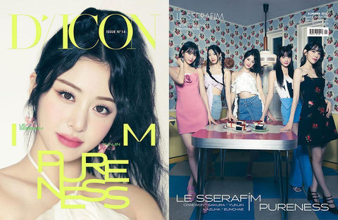 LE SSERAFIM - DICON N°14 - LE SSERAFI'M PURENESS (B type) - KPOP ONLINE STORE USA