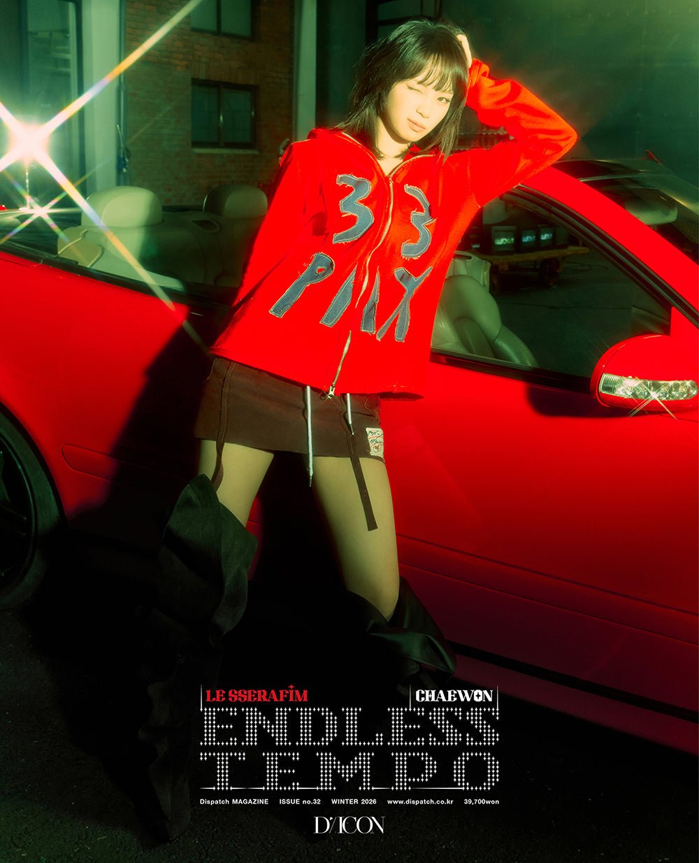 LE SSERAFIM - DICON N°32 - LE SSERAFIM ENDLESS TEMPO (B type) - KPOP ONLINE STORE USA