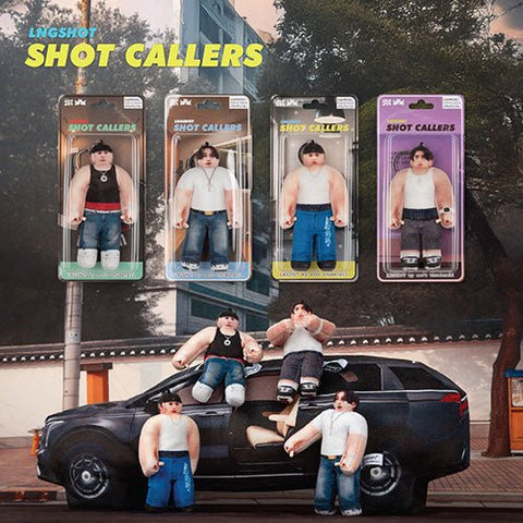 LNGSHOT 1st EP - SHOT CALLERS (Character Keyring Ver.) LIMITED - KPOP ONLINE STORE USA