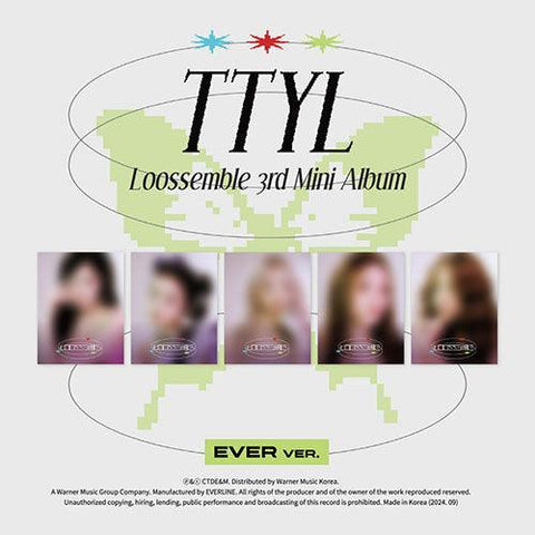 Loossemble (Loona) 3rd Mini Album - TTYL (EVER MUSIC ALBUM ver.) - KPOP ONLINE STORE USA