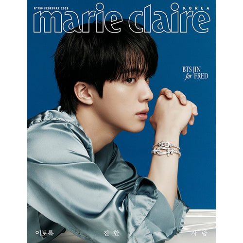 MARIE CLAIRE KOREA 2026 - 02 JIN (BTS) Cover - KPOP ONLINE STORE USA