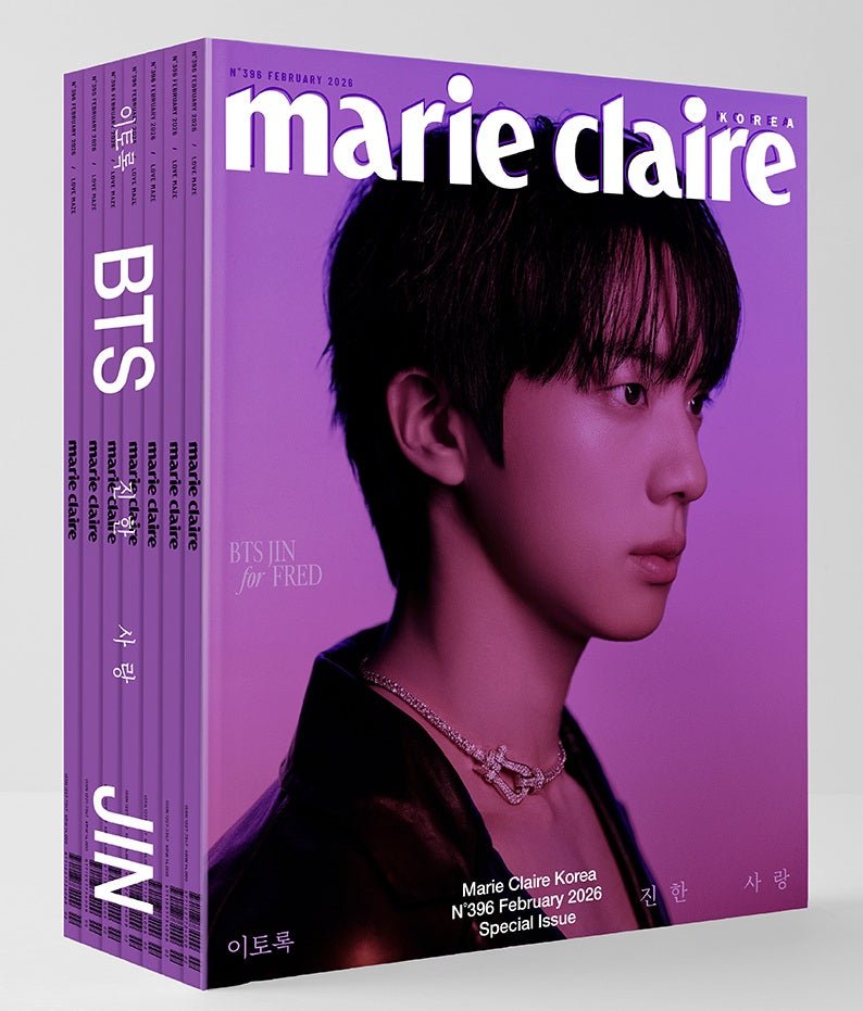 MARIE CLAIRE KOREA 2026 - 02 JIN (BTS) Cover - KPOP ONLINE STORE USA