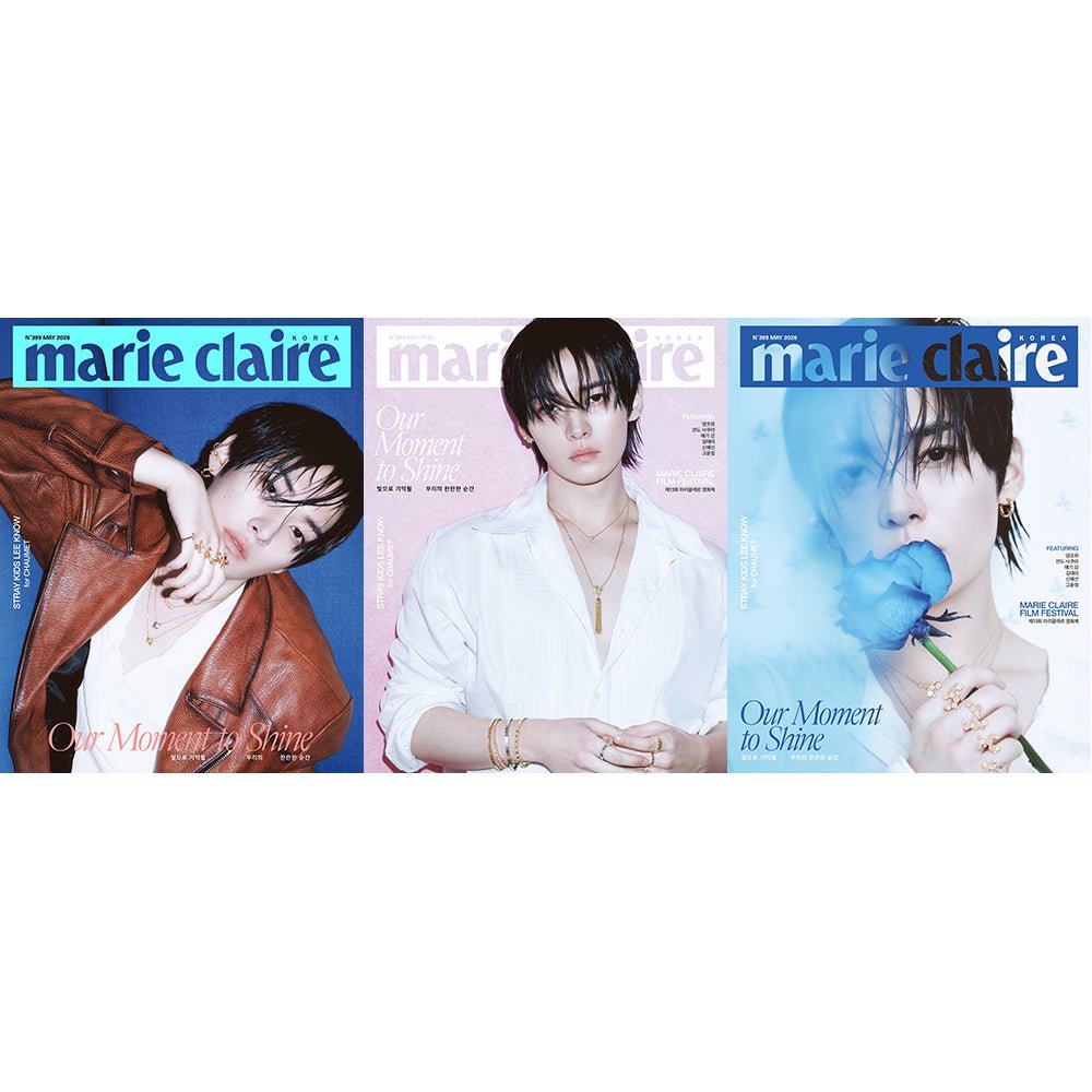 Marie Claire Korea 2026 May Stray Kids Lee Know Cover - KPOP ONLINE STORE USA