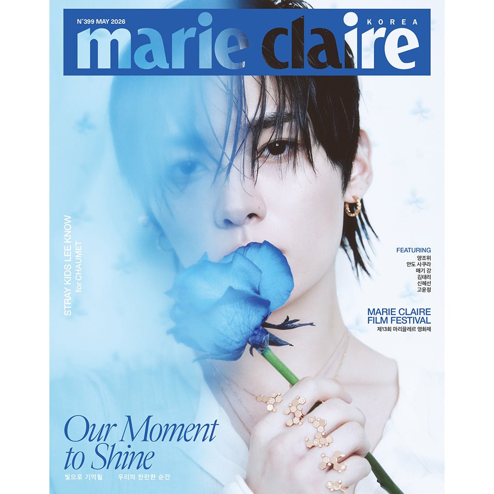 Marie Claire Korea 2026 May Stray Kids Lee Know Cover - KPOP ONLINE STORE USA