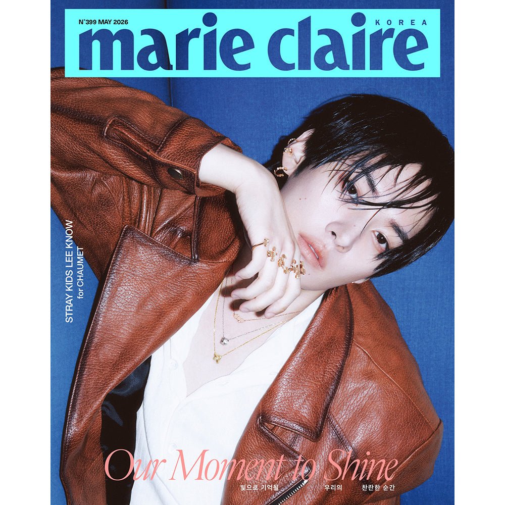 Marie Claire Korea 2026 May Stray Kids Lee Know Cover - KPOP ONLINE STORE USA