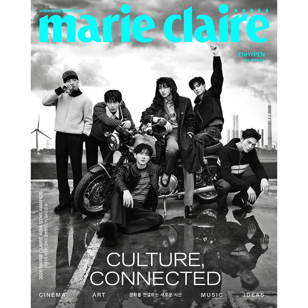 Marie Claire Korea 2026 November Enhypen Cover - KPOP ONLINE STORE USA