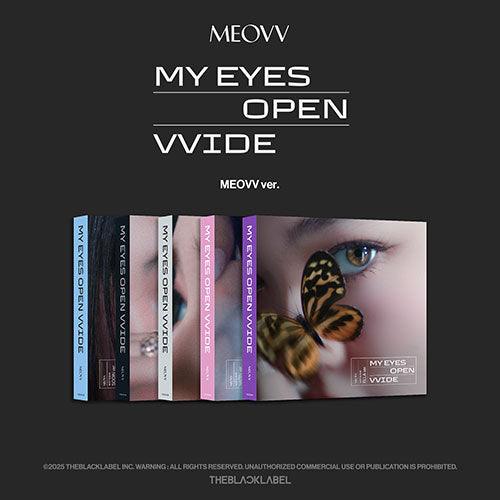 MEOVV 1st EP ALBUM - MY EYES OPEN VVIDE (MEOVV ver.) - KPOP ONLINE STORE USA