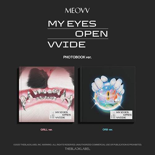 MEOVV 1st EP ALBUM - MY EYES OPEN VVIDE (PHOTOBOOK ver.) - KPOP ONLINE STORE USA