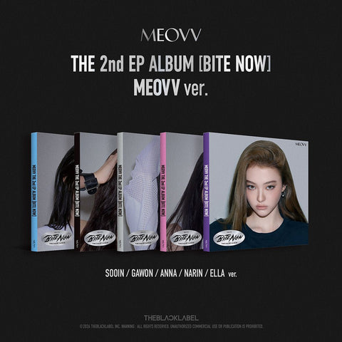 MEOVV 2ND EP ALBUM - BITE NOW (MEOVV ver.) - KPOP ONLINE STORE USA