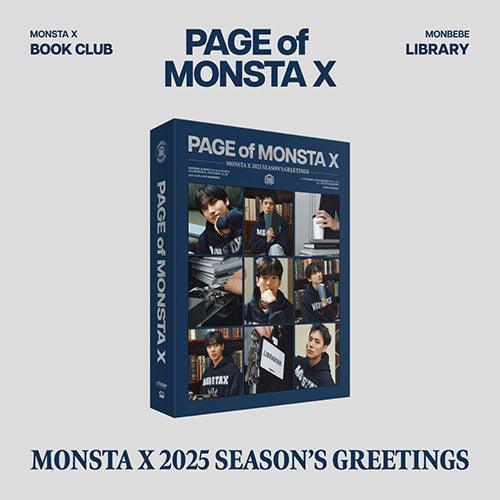MONSTA X - 2025 Season's Greetings [PAGE of MONSTA X] - KPOP ONLINE STORE USA