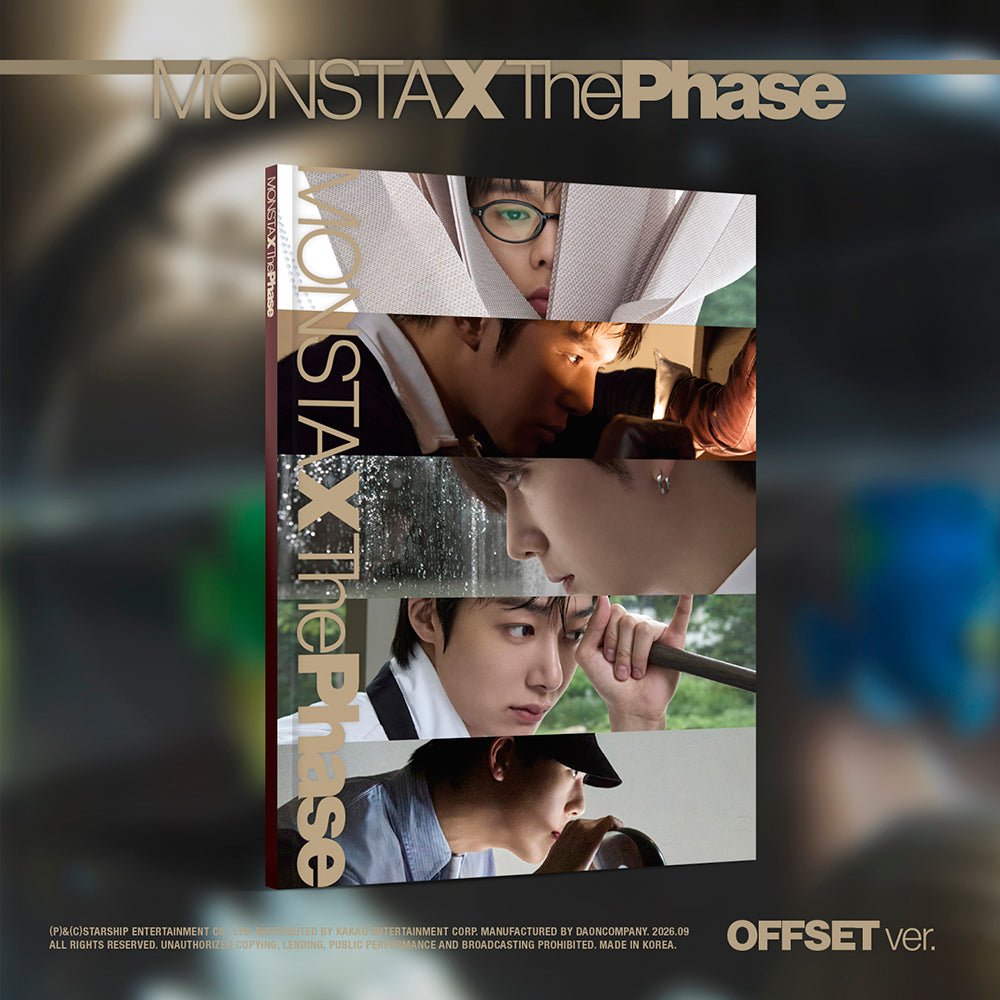 MONSTA X EP Album - The Phase (OFFSET ver.) - KPOP ONLINE STORE USA