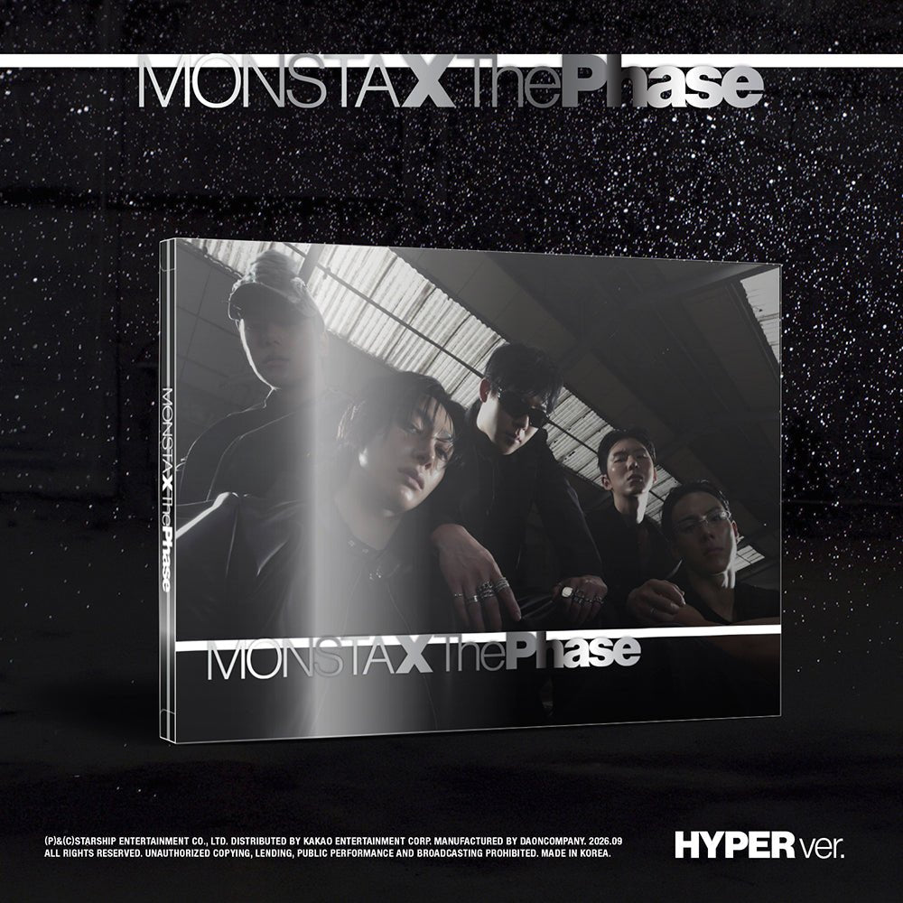 MONSTA X EP Album - The Phase (REFINED/HYPER/PHASE Ver.) - KPOP ONLINE STORE USA