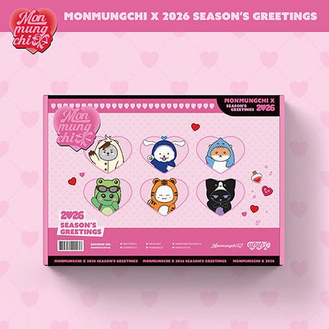 MONSTA X - MONMUNGCHI X 2026 Season's Greetings - KPOP ONLINE STORE USA