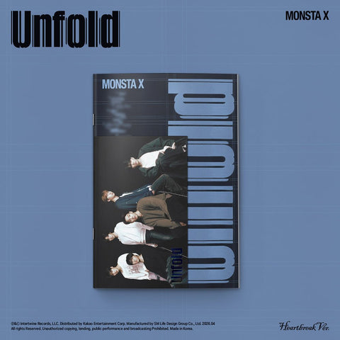 MONSTA X US Album - Unfold - KPOP ONLINE STORE USA