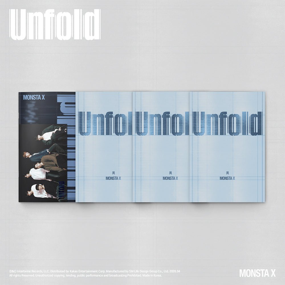 MONSTA X US Album - Unfold - KPOP ONLINE STORE USA